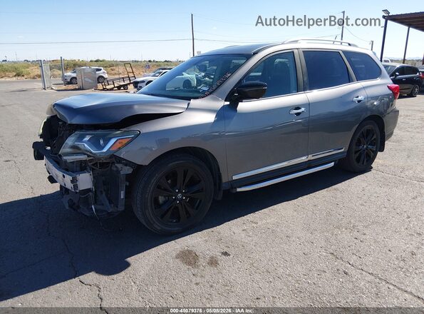 5N1DR2MN8HC677280 2017 NISSAN PATHFINDER Gray Front left