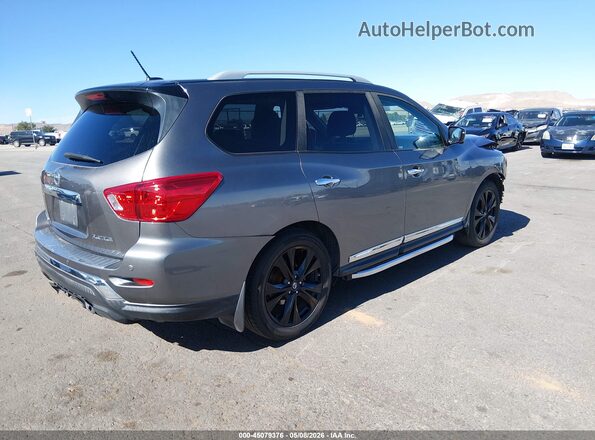 5N1DR2MN8HC677280 2017 NISSAN PATHFINDER Gray Rear right