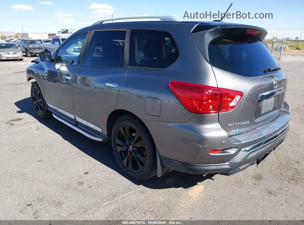 5N1DR2MN8HC677280 2017 NISSAN PATHFINDER Gray Rear left