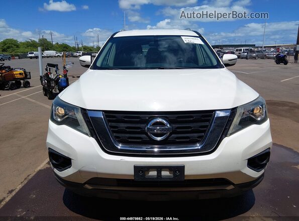 5N1DR2MN8HC685721 2017 NISSAN PATHFINDER White Vista frontal