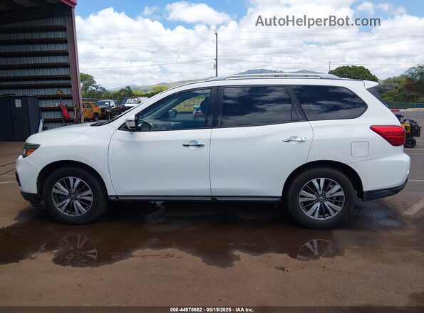 5N1DR2MN8HC685721 2017 NISSAN PATHFINDER White Vista interior de 360 grados