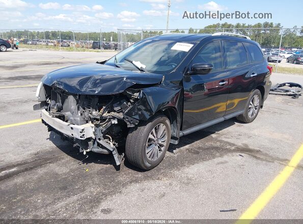 5N1DR2MN8JC648805 2018 NISSAN PATHFINDER Black Przód lewy