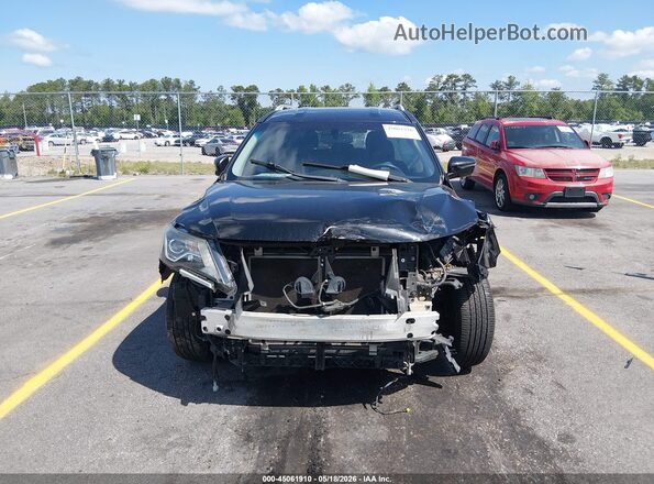 5N1DR2MN8JC648805 2018 NISSAN PATHFINDER Black Widok wnętrza z tyłu