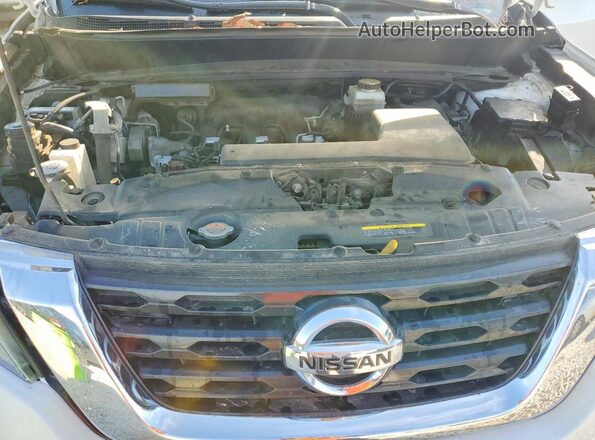 5N1DR2MN8KC638289 2019 NISSAN PATHFINDER White Engine compartment view