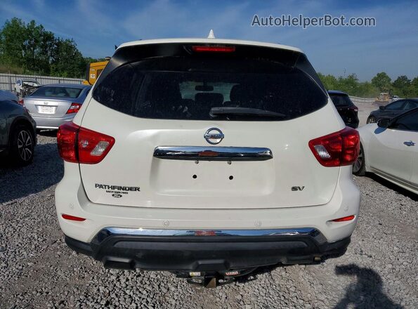 5N1DR2MN8KC638289 2019 NISSAN PATHFINDER White Rear view