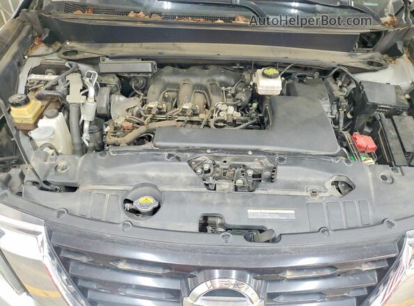 5N1DR2MN9HC617914 2017 NISSAN PATHFINDER Silver Widok komory silnika
