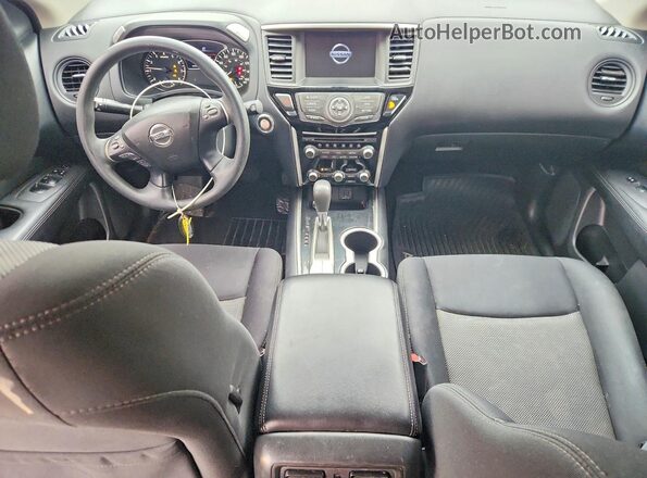 5N1DR2MN9JC620396 2018 NISSAN PATHFINDER Угольный Вид панели приборов