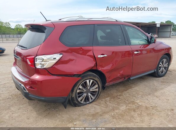 5N1DR2MNXHC646337 2017 NISSAN PATHFINDER Red 