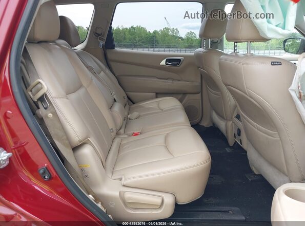 5N1DR2MNXHC646337 2017 NISSAN PATHFINDER Red 