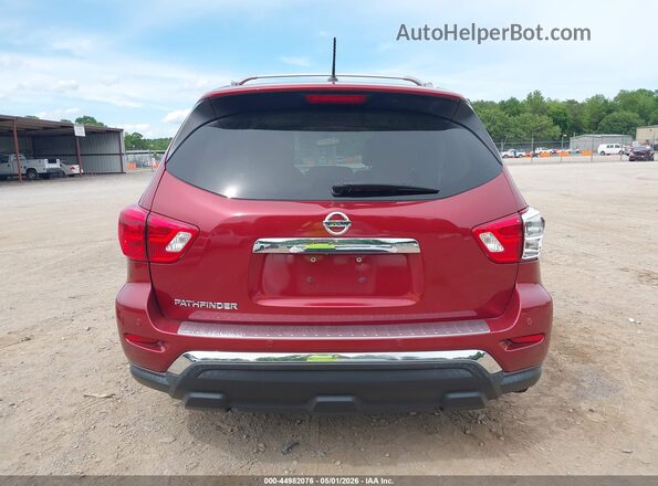 5N1DR2MNXHC646337 2017 NISSAN PATHFINDER Red 