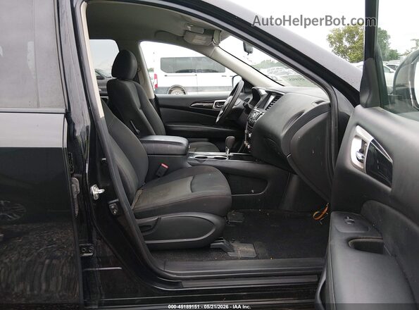 5N1DR2MNXKC653389 2019 NISSAN PATHFINDER Black Vista interior delantera