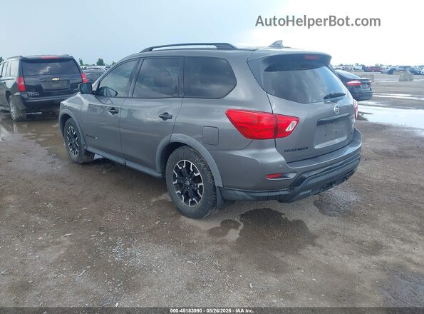 5N1DR2MNXKC655207 2019 NISSAN PATHFINDER Gray Trasero izquierdo