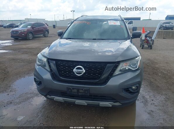 5N1DR2MNXKC655207 2019 NISSAN PATHFINDER Gray Vista frontal
