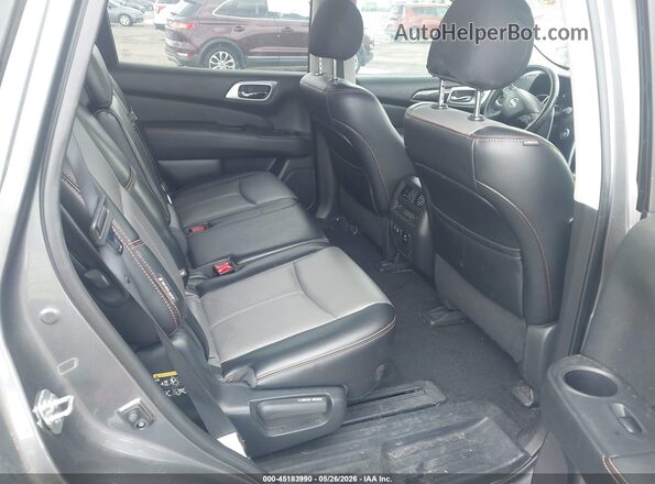 5N1DR2MNXKC655207 2019 NISSAN PATHFINDER Gray Vista de la etiqueta del VIN