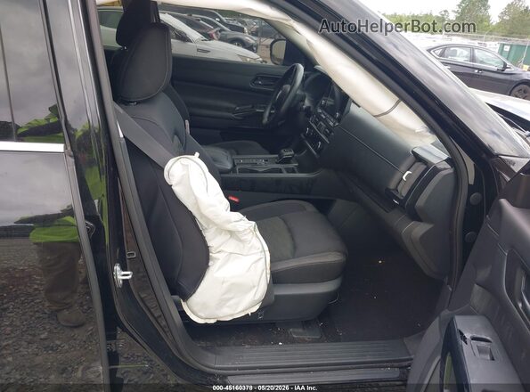 5N1DR3AA4PC256548 2023 NISSAN PATHFINDER Black Widok wnętrza z przodu