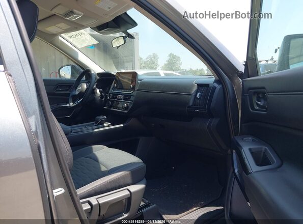 5N1DR3AA7SC255628 2025 NISSAN PATHFINDER Gray Widok wnętrza z przodu