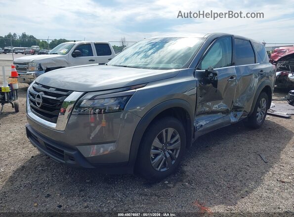 5N1DR3AA9SC217205 2025 NISSAN PATHFINDER Серый Передняя левая четверть