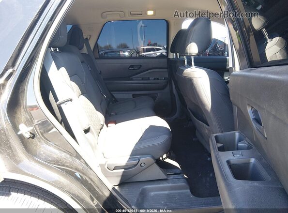 5N1DR3BA0PC240572 2023 NISSAN PATHFINDER Black VIN կոդի պիտակի տեսք