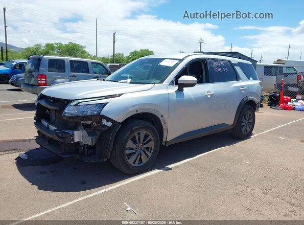 5N1DR3BA7NC228089 2022 NISSAN PATHFINDER Silver Przód lewy