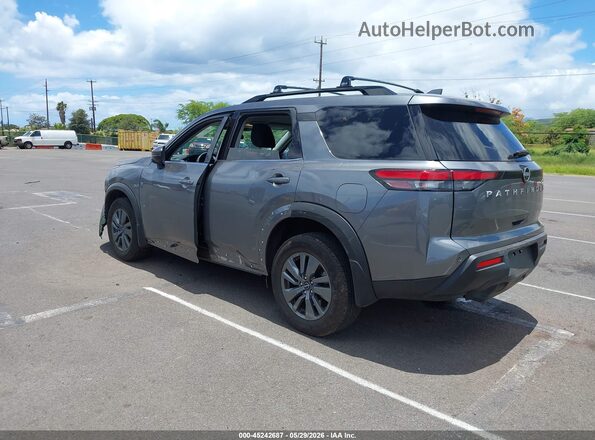 5N1DR3BA8SC222233 2025 NISSAN PATHFINDER Gray Задня ліва чверть