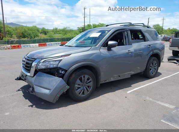 5N1DR3BA8SC222233 2025 NISSAN PATHFINDER Gray Передня ліва чверть