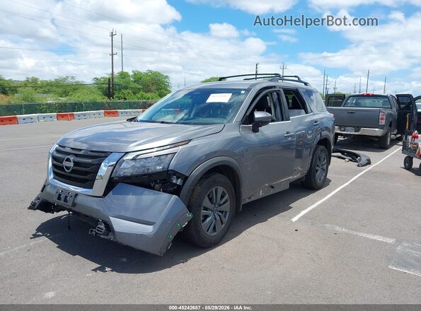 5N1DR3BA8SC222233 2025 NISSAN PATHFINDER Gray 
