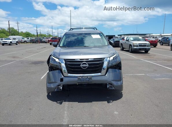 5N1DR3BA8SC222233 2025 NISSAN PATHFINDER Gray Вид задньої частини салону