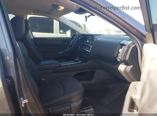 5N1DR3BA8SC294579 2025 NISSAN PATHFINDER Gray წინა სალონის ხედი