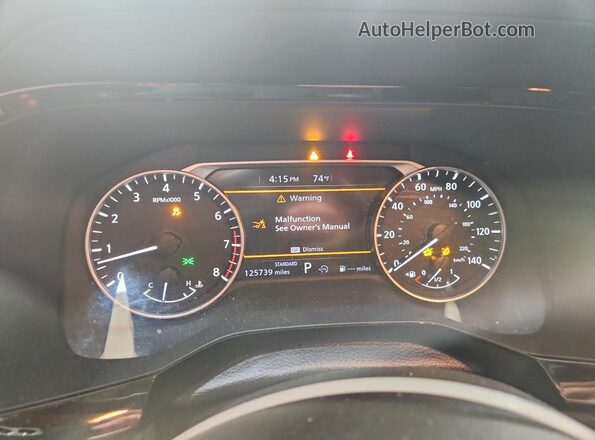 5N1DR3BAXPC245956 2023 NISSAN PATHFINDER Black Widok zestawu wskaźników
