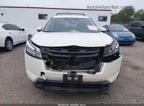5N1DR3BC1NC248937 2022 NISSAN PATHFINDER White ხელსაწყოთა პანელის ხედი