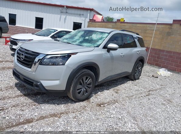 5N1DR3BC2PC250618 2023 NISSAN PATHFINDER Silver Front left