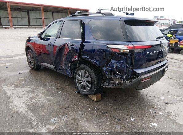 5N1DR3BC2SC283028 2025 NISSAN PATHFINDER Blue Rear left