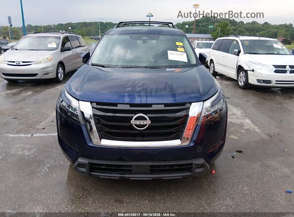5N1DR3BC2SC283028 2025 NISSAN PATHFINDER Blue Rear interior view