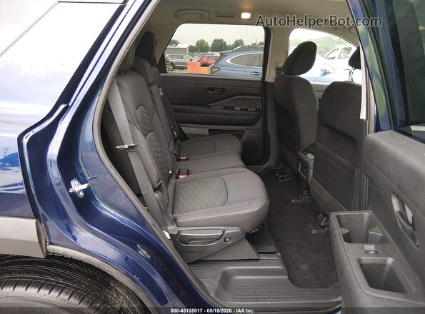 5N1DR3BC2SC283028 2025 NISSAN PATHFINDER Blue VIN sticker view