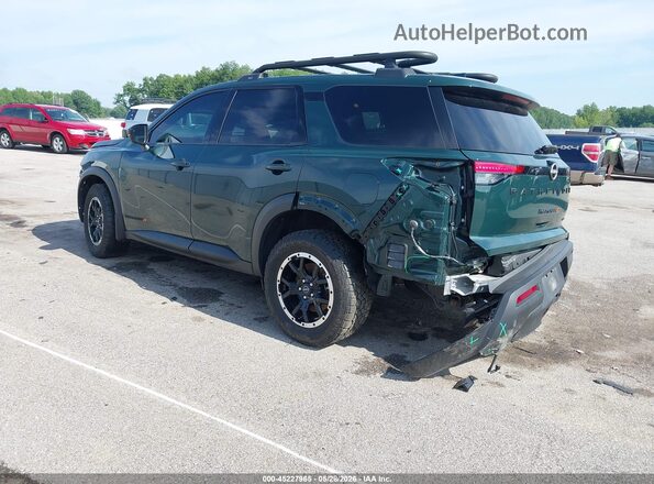 5N1DR3BD7RC233812 2024 NISSAN PATHFINDER Зеленый Задняя левая четверть
