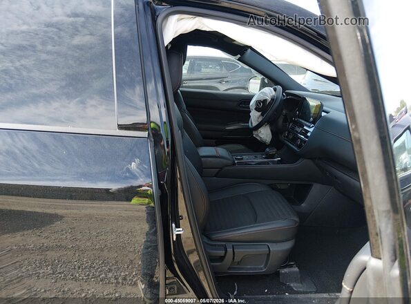 5N1DR3BD8SC278652 2025 NISSAN PATHFINDER Black Widok wnętrza z przodu
