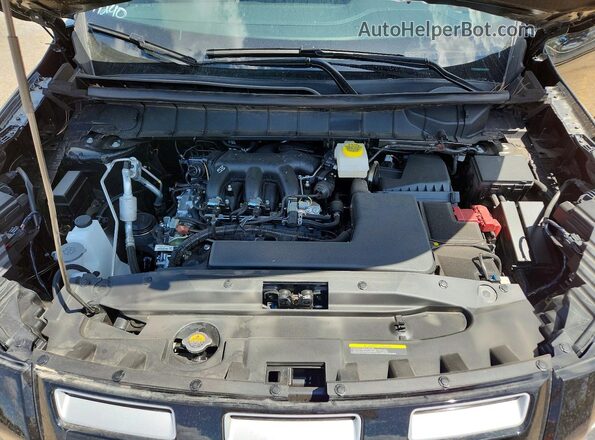 5N1DR3BDXSC308380 2025 NISSAN PATHFINDER Black Vista del compartimento del motor