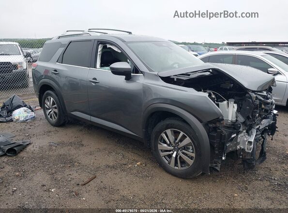 5N1DR3CA0SC313852 2025 NISSAN PATHFINDER Gray Widok wnętrza z tyłu