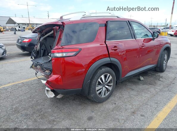 5N1DR3CA2RC290567 2024 NISSAN PATHFINDER Red Задня права чверть