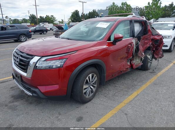 5N1DR3CA2RC290567 2024 NISSAN PATHFINDER Red Передня ліва чверть