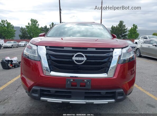 5N1DR3CA2RC290567 2024 NISSAN PATHFINDER Red Вид панелі приладів