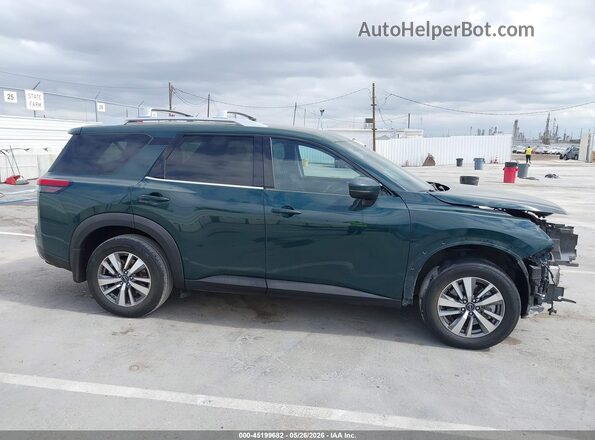 5N1DR3CA5PC212930 2023 NISSAN PATHFINDER Green Widok wnętrza 360 stopni