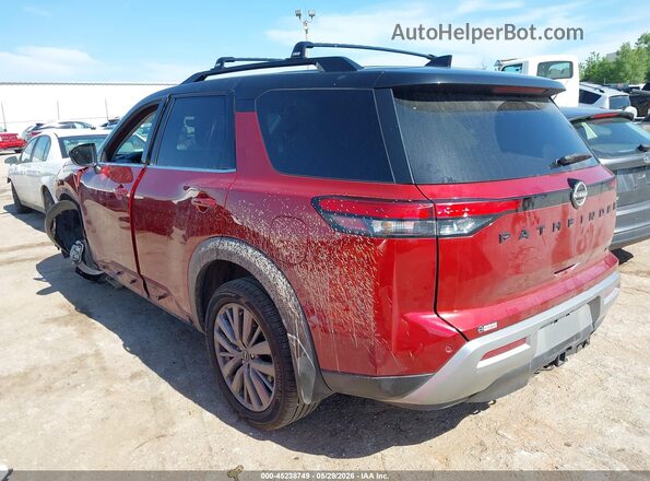 5N1DR3CB3PC265974 2023 NISSAN PATHFINDER Red Trasero izquierdo