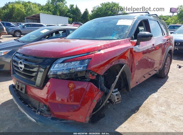 5N1DR3CB3PC265974 2023 NISSAN PATHFINDER Red Vista tres cuartos delantera izquierda