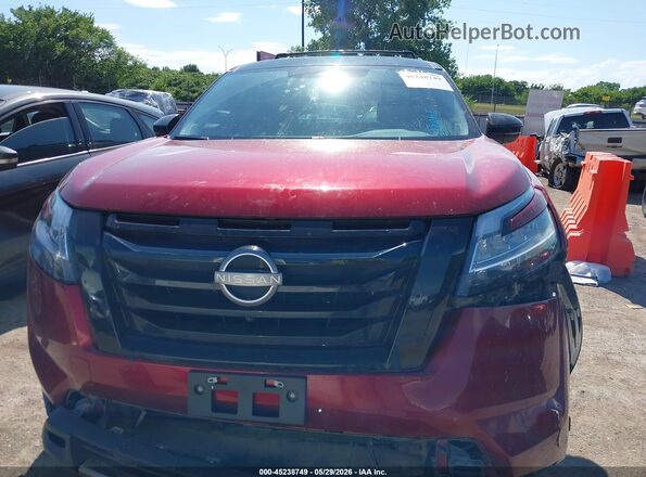 5N1DR3CB3PC265974 2023 NISSAN PATHFINDER Red Vista interior trasera