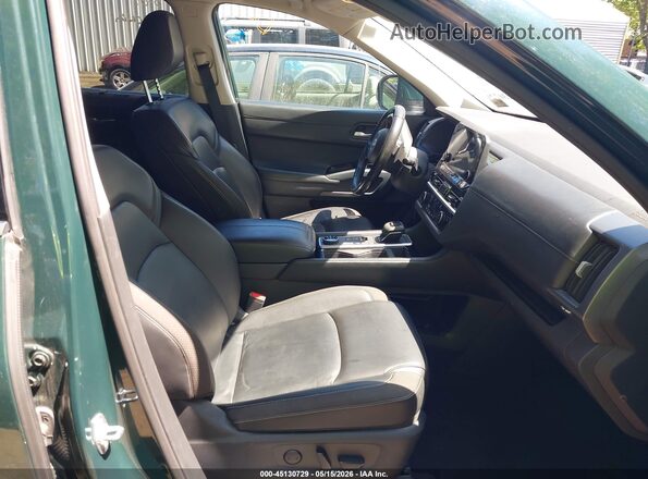 5N1DR3CC0SC254089 2025 NISSAN PATHFINDER Green წინა სალონის ხედი