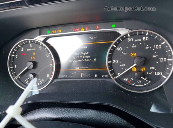 5N1DR3CC0SC279431 2025 NISSAN PATHFINDER Black Vista del cuadro de instrumentos