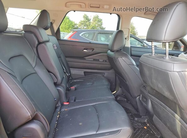 5N1DR3CC0SC279431 2025 NISSAN PATHFINDER Black Vista interior trasera