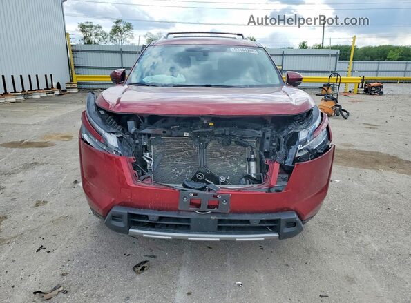 5N1DR3CC3PC220932 2023 NISSAN PATHFINDER Burgundy Вид спереду