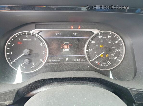 5N1DR3CC3PC220932 2023 NISSAN PATHFINDER Burgundy Вид щитка приладів
